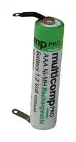 MP001179: RECHARGEABLE BATT, NIMH, 1.2V, 1AH