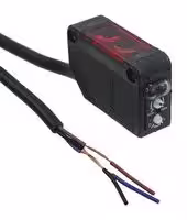 E3ZD81: Photoelectric Sensor, Diffuse Reflective, 100mm, Cable, PNP, 12V to 24V, E3Z Series