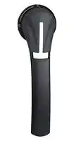 GS2AH250: External Rotary Handle, 2 Positions, Black, for TeSys GS Series Switch Disconnector Fuse