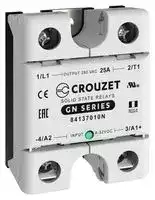 84137010N — Solid State Relay, 25 A, 280 VAC, Panel Mount, Screw, Zero Crossing