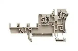 1652010000: TERMINAL BLOCK, DIN RAIL, 2POS, 14AWG