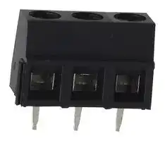 39890-0303: Wire-To-Board Terminal Block, Eurostyle, 5 mm, 3 Ways, 30 AWG, 16 AWG, Screw