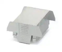 2201830: DIN RAIL HOUSING, UPPER, ABS, GREY