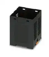 2201743: DIN RAIL HOUSING, LOWER, ABS, BLACK