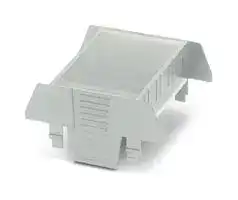 2201754: DIN RAIL HOUSING, UPPER, ABS, GREY