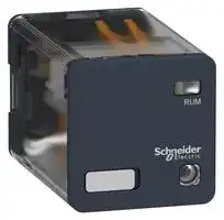 RUMF23P7: Power Relay, DPDT, 230 VAC, 10 A, Harmony RUM Series, Socket