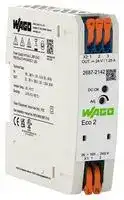 2687-2142: AC/DC DIN Rail Power Supply (PSU), Laboratory Equipment, 1 Output, 30 W, 24 VDC, 1.25 A