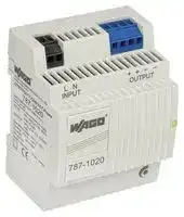787-1020: AC/DC DIN Rail Power Supply (PSU), ITE & Laboratory Equipment, 1 Output, 27.5 W, 5 V, 5.5 A