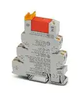2909534: Power Relay, SPDT, 230 VAC, 10 A, PLC-INTERFACE Series, DIN Rail