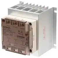 G3PE-525B-3 12-24VDC: Solid State Relay, 3PST-NO, 25 A, 30 VDC, DIN Rail/Panel, Screw, Zero Crossing