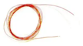 ANSI FINE GGE TEFLONWIRE K: Thermocouple, ANSI, K, -75 °C, 260 °C, 19.7 ", 500 mm