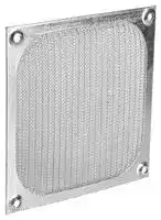 FM80: Fan Filter Assembly, 80 mm, 80mm Axial Fans, 71.4 mm, Stainless Steel