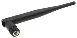 W5097: RF Antenna, 5.15 GHz to 6 GHz, Swivel, 3.5 dBi, 50 ohm, SMA Connector