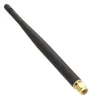 W5010: RF Antenna, 2.4 GHz to 2.5 GHz, Whip, 1.5 dBi, 50 ohm, SMA Connector