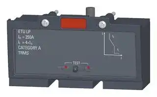 3VT9225-6AC00: Electronic Trip Unit, 3P, 100 A to 250 A, VT250 Series Circuit Breaker