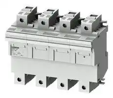 3NW7261: Fuse Holder, Cylindrical, 3P+N, 100 A, 690 VAC, 22 mm x 58 mm
