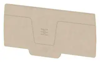 1988300000: End Cover, for Use with Weidmuller A Series Terminal Blocks, Klippon A Series