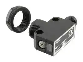 E3ZFRN21: Photoelectric Sensor, Retroreflective, 100mm, NPN, M12 Connector, E3Z-F Series, 10VDC to 30VDC