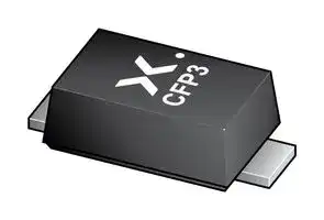 PTVS10VS1UR-QX: TVS Diode, PTVSxS1UR-Q Series, Unidirectional, 10 V, 17 V, CFP3 (SOD-123W), 2 Pins