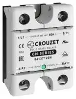 84137120N: Solid State Relay, 50 A, 660 VAC, Panel Mount, Screw, Zero Crossing