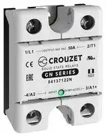 84137122N: Solid State Relay, 50 A, 660 VAC, Panel Mount, Screw, Zero Crossing