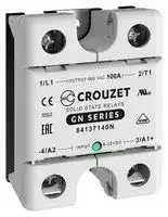 84137140N: Solid State Relay, 100 A, 660 VAC, Panel Mount, Screw, Zero Crossing