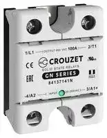 84137141N: Solid State Relay, 100 A, 660 VAC, Panel Mount, Screw, Zero Crossing
