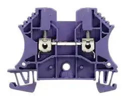 1037700000: TERMINAL BLOCK, DIN RAIL, 2POS, 12AWG