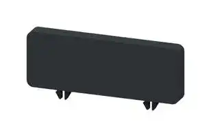 3LD9286-4A: Labelling Plate, Siemens 3LD2 Series Main & Emergency-Stop Switches, Blank, SENTRON Series