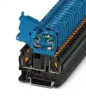 3211904: Fused Terminal Block, 2 Ways, 4 mm², Push In, 6.3 A