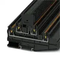 3002608: Fused Terminal Block, 4 Ways, 4 mm², Push In, 32 A