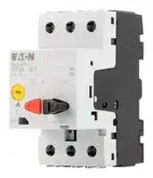 PKZM01-2,5: Thermal Magnetic Circuit Breaker, Motor Protection, xStart, 2.5 A, 3 Pole, 690 VAC, DIN Rail