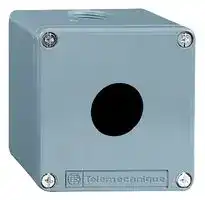 XAPM1601H29: EMPTY CONTROL STATION, ZINC ALLOY, BLUE