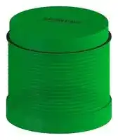 8WD4400-1AC: Visual Signal Indicator, Green, Continuous, 230 VDC, 230 VAC, IP65, 70 mm Dia, 65.5 mm Height