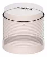 8WD4450-0CE: Visual Signal Indicator, Transparent, Flashing, 230 VAC, IP65, 70 mm, 65.5 mm