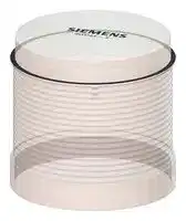 8WD4400-1AE: Visual Signal Indicator, Transparent, Continuous, 230 VDC, 230 VAC, IP65, 70 mm Dia, 65.5 mm Height