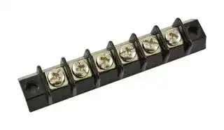 599-GP-6: TERMINAL BLOCK, BARRIER, 6 POSITION, 22-16AWG