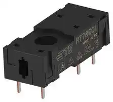 RT78601: Relay Socket, Through Hole, PC Pin, 5 Pins, 250 VAC, RT Series