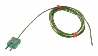 Z2-K-3M-C25-1/0.376-MP: Thermocouple, IEC, K, -75 °C, 250 °C, 6.6 ft, 3 m