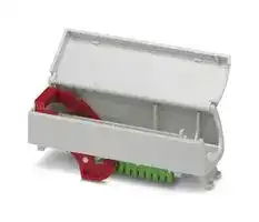 2201492: FRONT CONN MODULE, 1 X 10POS, GREY, PA