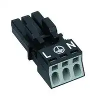 890-203: Pluggable Terminal Block, 4.4 mm, 3 Ways, 22 AWG, 16 AWG, 1.5 mm², Push In
