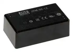 IRM-90-12: AC/DC PCB Mount Power Supply (PSU), 113 to 431VDC, ITE, 1 Output, 80.4 W, 12 VDC, 6.7 A