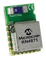 RN4871-V/RM118: Bluetooth® Low Energy v4.2Module W/Antenna, 2.442Mhz, 0.1Dbi