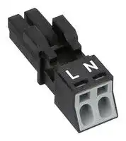 890-202: Pluggable Terminal Block, 4.4 mm, 2 Ways, 16 AWG, 22 AWG, 1.5 mm², Push In