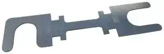 157.5700.5801: Fuse, Industrial / Power, Fork Lift Truck, 80 A, 48 V, 82mm x 20mm x 0.6mm