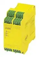 2963912: Safety Relay, 24 VAC/VDC, 8PST-NO, SPST-NC, PSRclassic Series, DIN Rail, 6 A, Screw