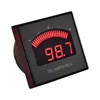 DMR35-DCA1-DC1-R: Panel Meter, DC Current, 3.5 Digit, 1A to 5A, 9 to 32 VDC