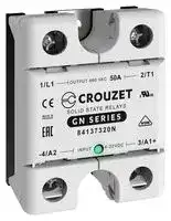 84137320N: Solid State Relay, 50 A, 660 VAC, Panel Mount, Screw, Random Turn On