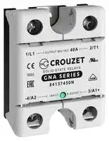 84137450N: Solid State Relay, 40 A, 660 VAC, Panel Mount, Screw, Zero Crossing