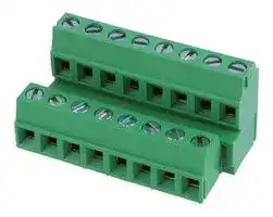 EB25-16-B-L: TERMINAL BLOCK, EUROSTYLE, 8 POSITION 30-16AWG